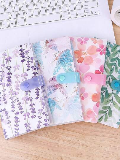 2pcs/Set Photo Card Album, Photo Card Book, Idol Photo Card, Idol Photo Card Collection Album, Kpop Star Photo Card Loose Leaf, Photo Card, Anime & Game Character Photo Card Display Album, Anime & Game Card Album