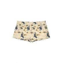 Pantalones cortos estilo vaquero clsico para mujer, sin costuras, suaves, elsticos, para mujer, multicolor - inicial - Ver 3