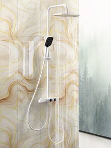 10pcs/Set 1.8㎡ PVC 3D Embossed Yellow Marble Pattern Ceramic Tile Wall Sticker, Waterproof, Mildew-Proof, Decorative Wall Panel For Kitchen, Bathroom - CZT-311 Yellow Curve - View 5