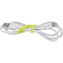 Nite Ize Gear Tie Cordable The Original Reusable Rubber Twist Tie with Stretch-Loop For Cord Management + Storage 3-Inch Assorted Colors 4 Pack Made in the USA - SURTIDO - Ver 6
