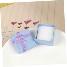 2pcs Butterfly Shaped Jewelry Storage Box, Suitable For Bracelets And Necklaces, Sky Red Color, Suitable For Valentine's Day, Wedding, Birthday And Special Occasions - Multicolor - View 1