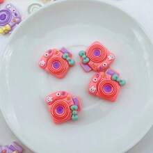 10/20/30pcs Cartoon Train, Ship, Airplane Transportation Resin Accessories, Suitable For Jewelry Making, Hair Clip & Hair Band DIY Materials - Random Mix - Transportation - View 7