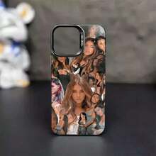 Funda para de la cantante  Beer compatible con 17, 14 Pro, 12 Max, 15 Plus, 11, 13, 16, cubierta de color láser IMD plateada electrochapada - Z8 - Ver 5