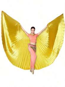 Colorful Dance Wings With Telescopic Rods, Performance Cape For Belly Dance Show,Halloween - Wing - View 22