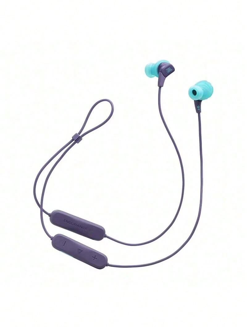 JBL RUNBT 3 Kabelgebundene Kopfhörer: Lange Akkulaufzeit, klare Freisprechfunktion, schweißresistentes Design, geeignet für Sport, komfortables Tragegefühl. - Persisches Lila - Übersicht 1