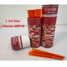 40/20/10 Pcs Fruit Flavored Pre-Rolled Papers, King Size 8 Pcs Pre-Rolled Papers, Multiple Flavors (Coffee, Mint, Cherry, Blueberry, Strawberry) Available, Disposable Extra Large Paper Tubes With Filters, Smoking Accessories, Gifts For Valentine's Day, Birthday, Party - Multicolor - View 9