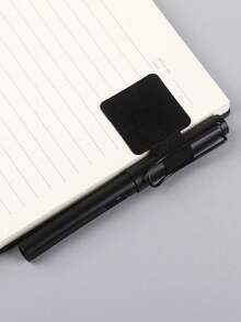 自粘皮革笔夹，创意简约装订笔套，弹性笔插，适用于笔记本、日记本、书写学习用品