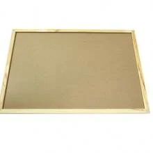 Quadro-negro com moldura de madeira, giz e apagador inclusos, para montagem na parede, ideal para casa, escritório e sala de aula. Opções de tamanho: 40*60 / 50*70 / 60*90 cm. - Preto - Ver 6