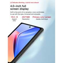 SOYES 2025 NEW  S26 Pro 4G Network Dual SIM Mini Smartphone 4.0" Display Screen 2000mAh Large Capacity Battery 2GB RAM + 16GB ROM Android 12.0 Original Ecosystem Of A Smartphone Smartphone Travel Phone Pocket Phone With PlayStore Whats App And More Compatible Apps - Black - View 2