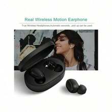 Hot Selling TWS True Wireless Earphones - In-Ear Dual-Ear, High-Quality Sound, High-Definition Calls - For Music & Running - Suitable For All - Perfect Gift For Music Lovers & Fitness Enthusiasts Wireless Earbuds, High-Quality Sound, Noise-Cancellation, Long Battery Life, Wireless Compatible, Portable For Music & Outdoor Activities, Multiple Colors Available TWS Wireless Earbuds, High Fidelity Stereo Headphones, Sports Headphones, Touch Controlled In Ear Headphones With Charging Case With Mic - Màu ngẫu nhiên (1 bộ) - Xem 2