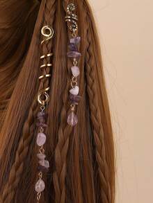 European And American Fashion Celtic Jewelry Retro National Wind Rotating Spiral Hairpin Hair Pin Irish Hair Accessories - Multicolor - View 3