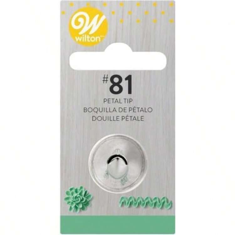Wilton Consejo de decoración, número 2 Redondo(No 81 - Cinta curvada) - Multicolor - Añade 4