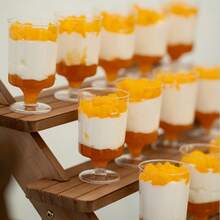 20pcs/40pcs Mini Dessert Cups, 3.5oz Plastic Pudding Cups, Disposable Small Shot Glasses, Party Wedding Drink Dessert Ice Cream Appetizer Cups, Suitable For Home Kitchen, Restaurant, Picnic, Wedding Party, Party Supplies, Tableware Accessories - Transparent - View 4