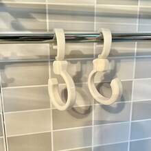 1pc Multi-Angle Rotating Hook, Heavy Duty Portable Foldable Design Universal Cart Hook, Multifunctional Practical Hanger - Multicolor - View 1