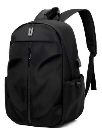 Heavy Duty Oxford Cloth Backpack, Large Capacity Business Backpack, Laptop Backpack For Travel & Outdoor