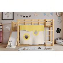 Kids Bed Frames, Headboards & Footboards - Natural + Wood + 90cm*200cm - View 11