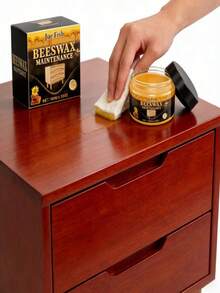 JUE FISH 蜂蜡家具抛光剂 - 多用途蜂蜡家居清洁护理家具抛光剂。它能形成保护层，防止灰尘和污渍，延长家具的使用寿命。限时特惠！天然蜂蜡滋养家具，提升质感，持久清新，切勿错过。 - 彩色 - 查看 2
