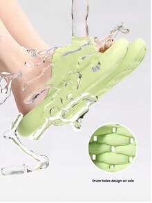 EVA Breathable Slippers, Non-Slip Indoor Home Bathroom Shower Slippers For Men And Women, Quick-Drying, Odor-Resistant, Suitable For Hotel Use Insulation,Galentines,Puppy,Carnival,Party Decorations