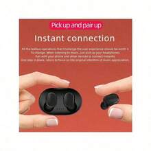 Hot Selling TWS True Wireless Earphones - In-Ear Dual-Ear, High-Quality Sound, High-Definition Calls - For Music & Running - Suitable For All - Perfect Gift For Music Lovers & Fitness Enthusiasts Wireless Earbuds, High-Quality Sound, Noise-Cancellation, Long Battery Life, Wireless Compatible, Portable For Music & Outdoor Activities, Multiple Colors Available TWS Wireless Earbuds, High Fidelity Stereo Headphones, Sports Headphones, Touch Controlled In Ear Headphones With Charging Case With Mic - Màu ngẫu nhiên (1 bộ) - Xem 4
