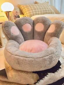 可爱猫爪宠物床，冬季保暖，适合猫咪和小型犬，可放置于地板、沙发、榻榻米、卧室、窗台、地毯等处。 - 彩色 - 查看 5