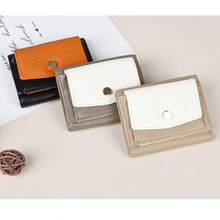 ミニ財布 RFID 三つ折り財布 レディース 本革 おしゃれ 小さい財布 スキミング防止 小銭入れ付き みつおり 牛革 軽量 コンパクト - ベビーピンク - チェックする 8