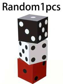 Hộp quà xúc xắc sòng bạc 6 chiếc, Hộp quà xúc xắc sòng bạc 11 inch, Thiết kế quân bài Poker, Bộ 6/3 món đồ dùng tiệc chủ đề sòng bạc, Trang trí tiệc đêm Las Vegas, Trang trí trò chơi trung tâm năm mới với xúc xắc 3D, Trang trí tiệc đêm Las Vegas với xúc xắc 3D, Trang trí trung tâm năm mới (Nền trắng chấm đen), Trang trí tiệc sòng bạc, Trang trí đêm trò chơi, Hộp quà chủ đề sòng bạc (Đen, Trắng, Đỏ) - Nhiều màu - Xem 16