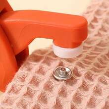 50pcs/100pcs Snap Button Kit, Includes Manual Snap Pliers, 50pcs Metal Snap Buttons, Suitable For Sewing, Can Be Used For DIY Crafts, Clothes, Hats, Etc.