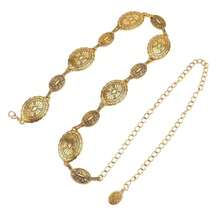 1pc Women's Bohemian & Western Style Carved Floral & Geometric Pattern Vintage Adjustable Waist Chain, Casual & Fashionable, Suitable For Daily Wear With Pants And Skirts - Butterfly - View 17