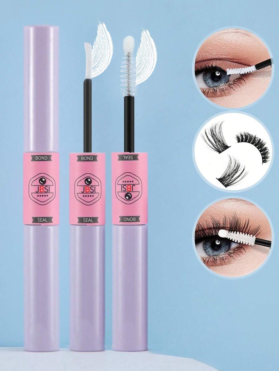 1 lọ keo dán mi giả dạng chùm 5ml, độ bám dính cao, dịu nhẹ, không gây kích ứng và chống thấm nước, thích hợp cho mi giả dạng chùm, giữ được độ bám dính trong suốt và kín khí trong 72 giờ, thích hợp cho việc tự làm mi giả tại nhà, không chứa latex.