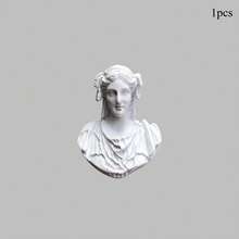 1 Set 3D Statue Fridge Magnets, Beethoven, David, Apollo, Goethe, Athena Sculpture Magnets, Creative Photo Wall Decor, Cute Decoration For Fridge, Whiteboard, Cabinet, Kitchen, Office, Home, Valentine's Day Gift - Multicolor - View 17