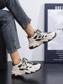 New Fashionable Women Casual Sports Shoes - Black - View 6