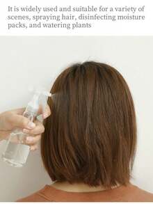 200ml Alcohol Spray Bottle, Household Garden Watering Can, Beauty Hair Mist Sprayer - Transparent - View 10