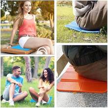 2pcs Foldable Waterproof XPE Seat Cushion, Portable Foam Camping Mat For Outdoor, Camping, Hiking And Garden - Multicolor - View 4
