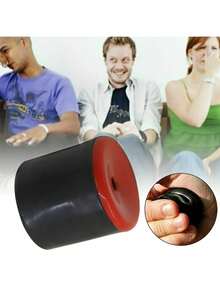 1pc Realistic Fart Sound Effect Toy - Black Fart Machine With Fart Sound Effect, Made Of Durable Synthetic Rubber Material, Suitable For Pranks, Parties And Funny Gifts (Novelty Gag Gift) - Multicolor - View 8