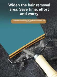 1/2 Portable Manual Lint Remover, Fabric Defuzzer For Removing Lint, Hair From Clothes, Sofa, Carpet, Blanket, Pet Fur And Jackets (Random Style And Color)