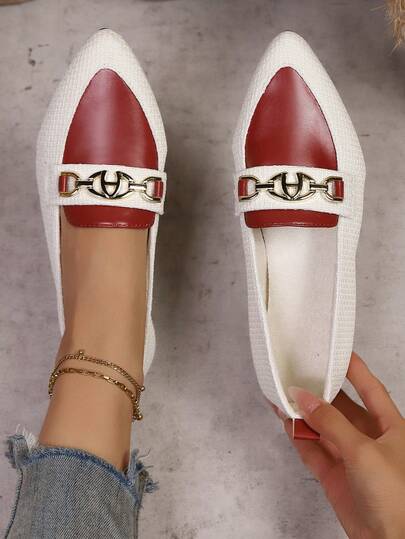 Women's Soft Bottom Comfortable Non-Slip Breathable Hollow Mesh Casual Sneakers, Loafers, Suitable For School, Home, Office