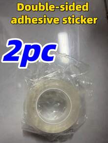 1pc Home Decor Tear-Resistant Tape, No Residue Double-Sided Acrylic, Washable & Reusable, Suitable For Office, Car, Wall, Mirror, Phone, Laptop, Poster, Art & Holiday Decor - Fits All Surfaces, Great Gift For Mom & Daughter [Random Color] - Multicolor - View 15