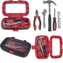 Stalwart 75-HT015 Household Hand Tools, Tool Set, 15 Piece(Rojo) - Multicolor - Ver 1