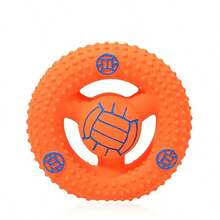 1pc Pet Funny Squeaky Chew Toy, Steering Wheel Shaped Dog Toy, Small Dog Interactive Toy For Boredom Relief, Soft & Elastic Rubber Material For Teeth Cleaning & Chewing, Suitable For Medium & Small Dogs - Multicolor - View 12