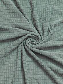 简约椅套 通用家用镂空椅套套装 一体式设计 - 豆綠色 - 查看 8