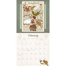 Kelsey Oseid - Calendario de pared de Illustrated Animal Kingdom 2026, 12 x 12 pulgadas(El mundo natural) - Multicolor - Ver 4