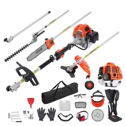 6-In-1 Multi-Functional Trimming Tools Gas Hedge Trimmer 33CC  Eater
