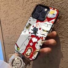 Funda de teléfono Anime D-Dandadan Okarun para 17, 16, 15, 14, 13, 12, 11, Pro, Max, Plus, air, cubierta mate negra a prueba de golpes - Z6 - Ver 4