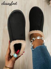 2024 New Women Snow Boots, Plush Lining, Thick Sole, Warm, Ankle Boots