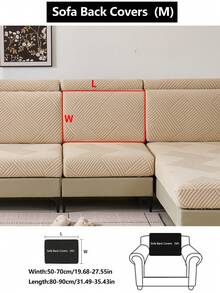 1 tấm bọc ghế sofa dày dặn, co giãn, giữ ấm, chống trượt, phủ kín toàn bộ ghế sofa, phù hợp cho mọi mùa, bọc ghế sofa bằng vải, có thể giặt máy, chống bụi, thân thiện với thú cưng, chăn trang trí sofa, có thể điều chỉnh cho sofa góc, phòng ngủ, văn phòng, phòng khách, sofa 1/2/3/4 chỗ ngồi. - Màu Khaki - Xem 19