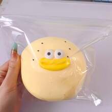 10cm超大流体奶酪球，减压巨型流体球，大号慢回弹挤压玩具，超大流体减压玩具，泥感麻薯挤压玩具，惊喜礼物，生日礼物，圣诞礼物，完美礼物，礼品玩具 - 彩色 - 查看 17