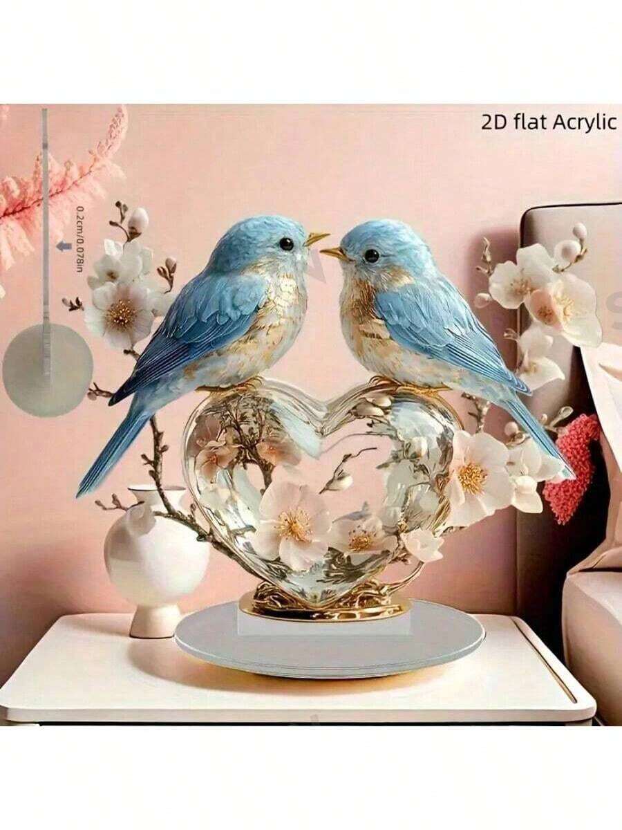 Best-Selling 2D Acrylic Crafts Display Stand, Bedroom Desk Decor, Party Decoration - Multicolor - View 1