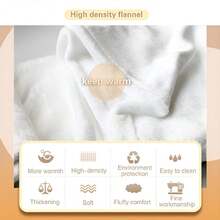 Mando And Grogu Themed Ultra Soft Flannel Fleece Throw Blanket For Couch, Cozy Lightweight Warm Bed Blanket For Adults Kids, Large Decorative Accent For Sofa Living Room, Mandalorian Design (1) - Màu sắc hình ảnh chính - Xem 7
