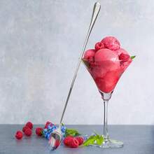 1/2 chiếc thìa khuấy cán dài bằng thép không gỉ - 29,7cm/11,7 inch, dụng cụ khuấy cocktail và trà đá chuyên nghiệp - Có thể rửa bằng máy rửa chén, bề mặt được đánh bóng như gương - Thích hợp cho máy xay sinh tố, bình đựng, đồ uống cỡ lớn - Tuyệt vời cho gia đình, quán bar, quán cà phê, tiệm bánh - Thìa ăn sang trọng, thiết kế thời trang, thép không gỉ 430, lý tưởng cho nhà bếp và sử dụng thương mại, quà tặng cho phụ nữ, người yêu, gia đình. - Bạc - Xem 6