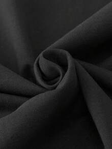 Women's Graphic Tee, Japanese/Korean Style, Pure Cotton, Dark Gray, Printed Pattern, Casual, Vacation, Daily Wear, Soft & Skin-Friendly, Layering, Loose Fit, Versatile, Basic Long Sleeve Top